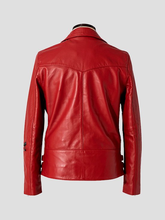 Adventurer's-Roam-Sheep--Leather-Rider-Jacket-Red-Back