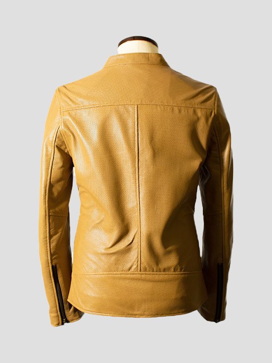 BreezeBlaze-Sheep-Leather-Jacket-Camel-Back-View