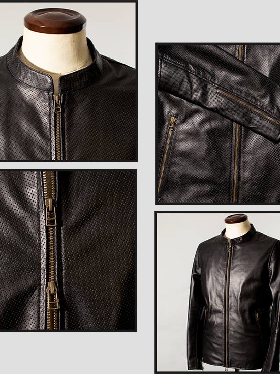 BreezeBlaze-Sheep-Leather-Jacket-Detail-View