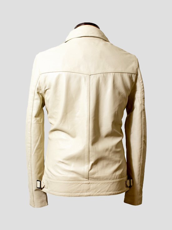 Sleek-Collared-Affinity-Sheep-Leather-Jacket-OffWhite-Back